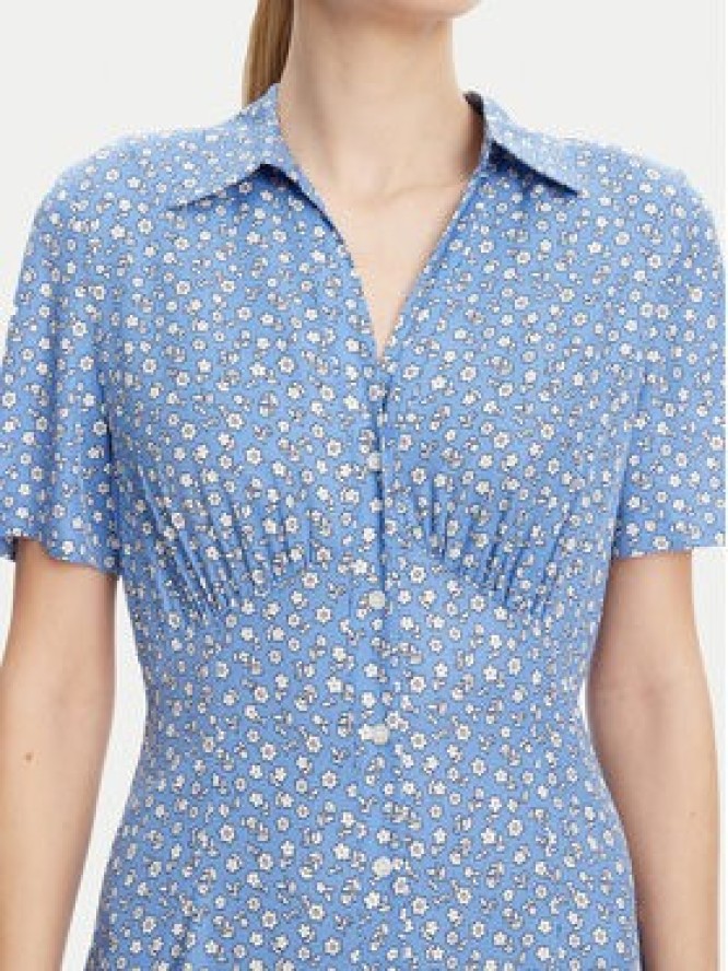 Tommy Hilfiger Sukienka koszulowa WW0WW45941 Niebieski Regular Fit