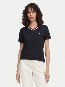 Beverly Hills Polo Club Polo P-SS26W-P2217 Granatowy Regular Fit