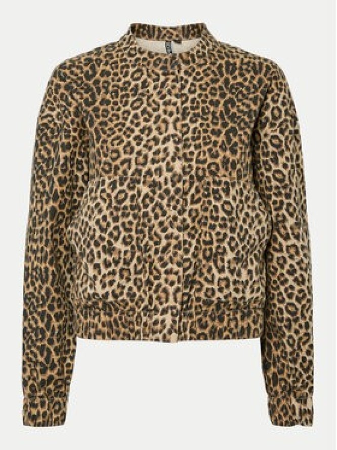 Pieces Kurtka bomber Salume 17156456 Brązowy Regular Fit