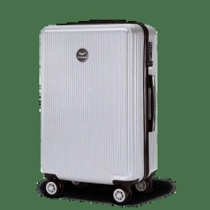Walizka średnia Wings PC African Eagle 2.0 24" SILVER
