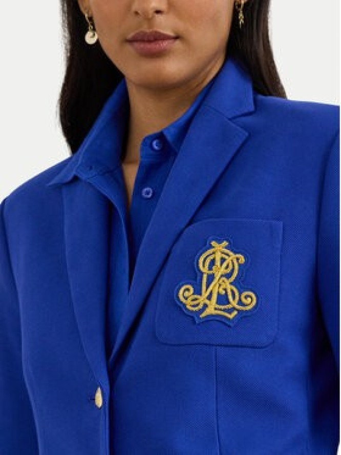 LAUREN RALPH LAUREN Marynarka 200797305032 Niebieski Slim Fit