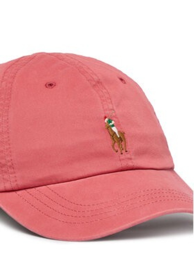 Polo Ralph Lauren Czapka z daszkiem 211954881502 Różowy