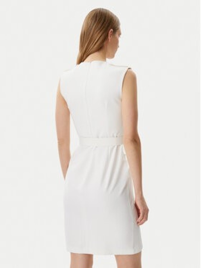 Artigli Sukienka koktajlowa ACAB000846 Écru Slim Fit