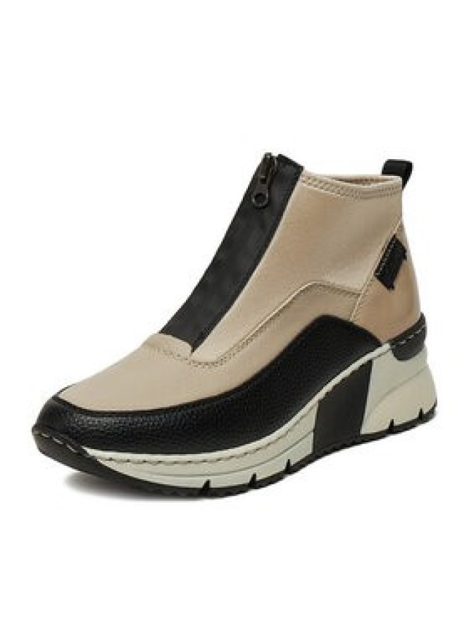 Rieker Sneakersy N6352-60 Beżowy