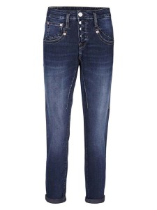Herrlicher Dżinsy "Shyra" - Tapered fit - w kolorze granatowym rozmiar: W26
