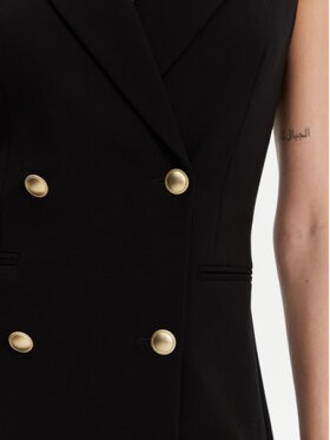 French Connection Sukienka koktajlowa 71PZC Czarny Regular Fit