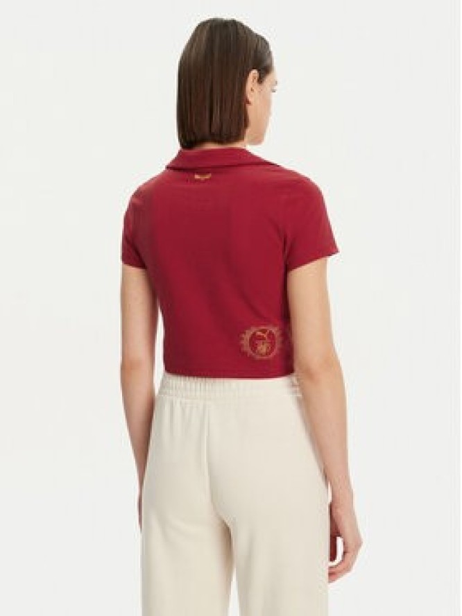 Puma Polo Harry Potter 630097 Czerwony Regular Fit