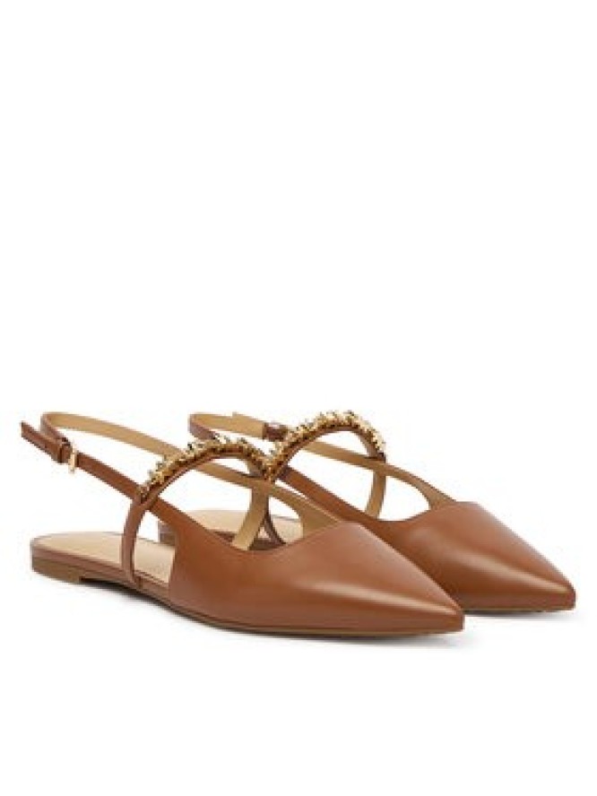 MICHAEL Michael Kors Baleriny Dina 40R6DIFP2L Brązowy