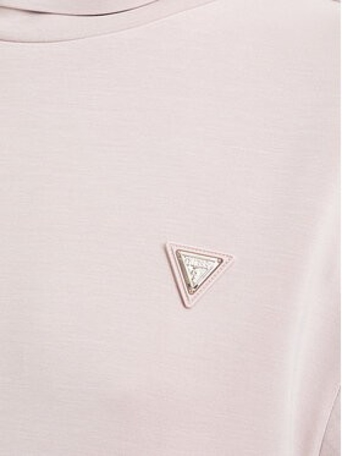 Guess Bluza V6YQ18 K4318 Różowy jasny Regular Fit