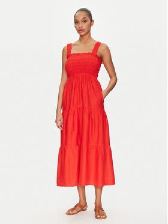 Seafolly Sukienka letnia Faithful 55452-DR Pomarańczowy Regular Fit