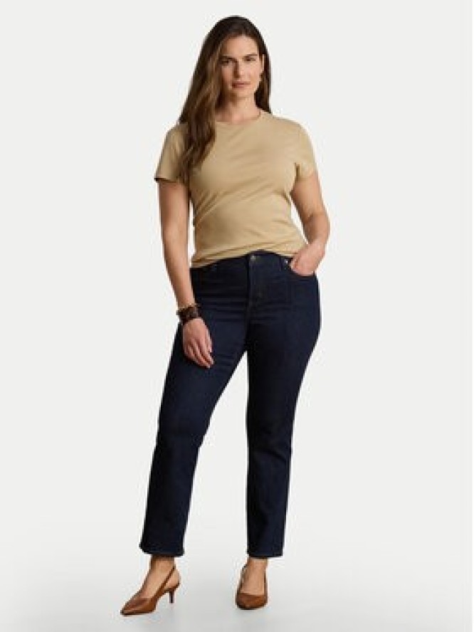 LAUREN RALPH LAUREN T-Shirt Alli 200807563053 Beżowy Regular Fit