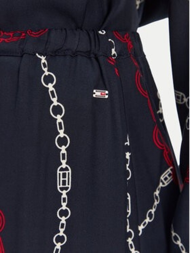 Tommy Hilfiger Spodnie materiałowe WW0WW44542 Granatowy Relaxed Fit