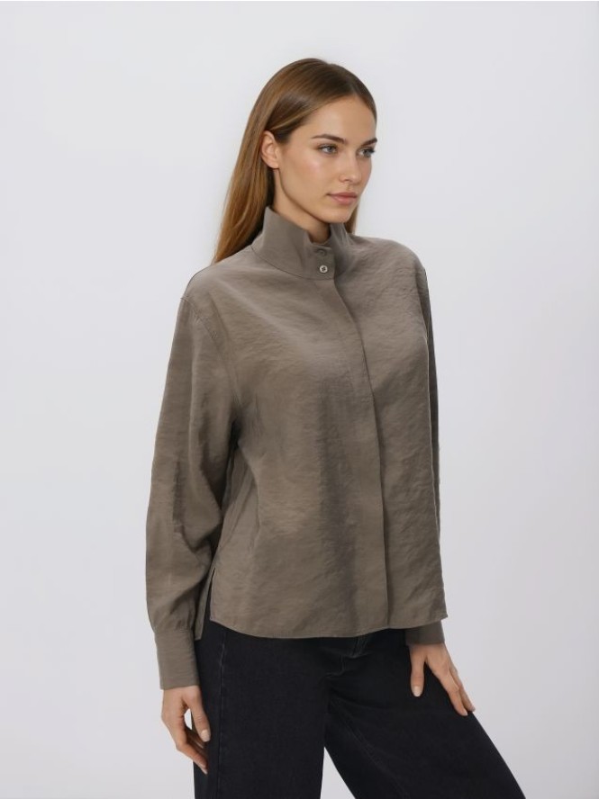 Koszula z modalem - szary