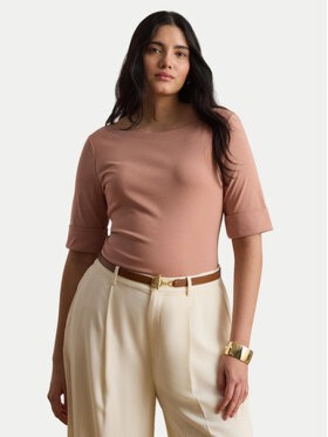 LAUREN RALPH LAUREN T-Shirt Judy 200654963203 Różowy Regular Fit
