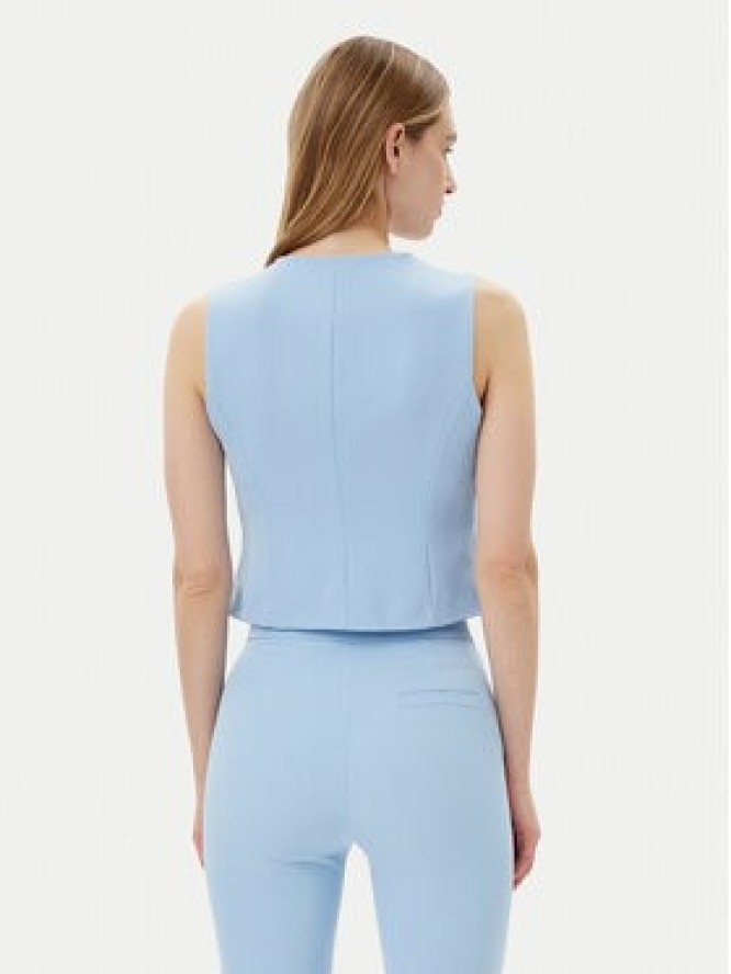 Maryley Kamizelka 25EB128/43MA Błękitny Regular Fit