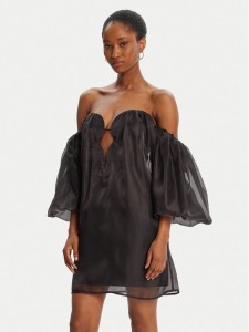 Bardot Sukienka koktajlowa Freda Volume 59968DB Czarny Regular Fit