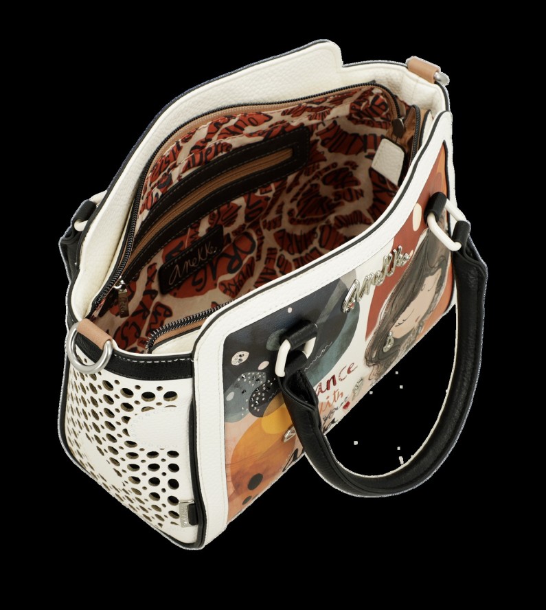 Pomarańczowa Modna Torebka Damska Anekke Premium