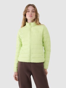 4F Kurtka puchowa z wypełnieniem syntetycznym damska - zielona M