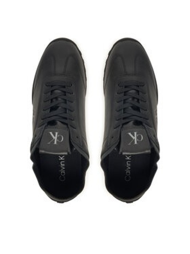 Calvin Klein Sneakersy Low Profile Runner Lth Mg YW0YW02049 Czarny
