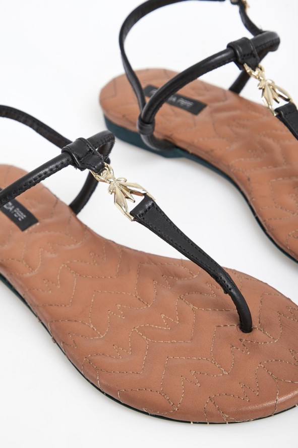 Sandały damskie skórzane PATRIZIA PEPE