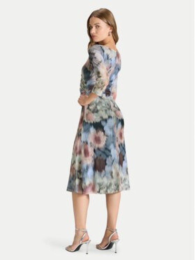 Swing Sukienka koktajlowa 5AK05300 Kolorowy Regular Fit