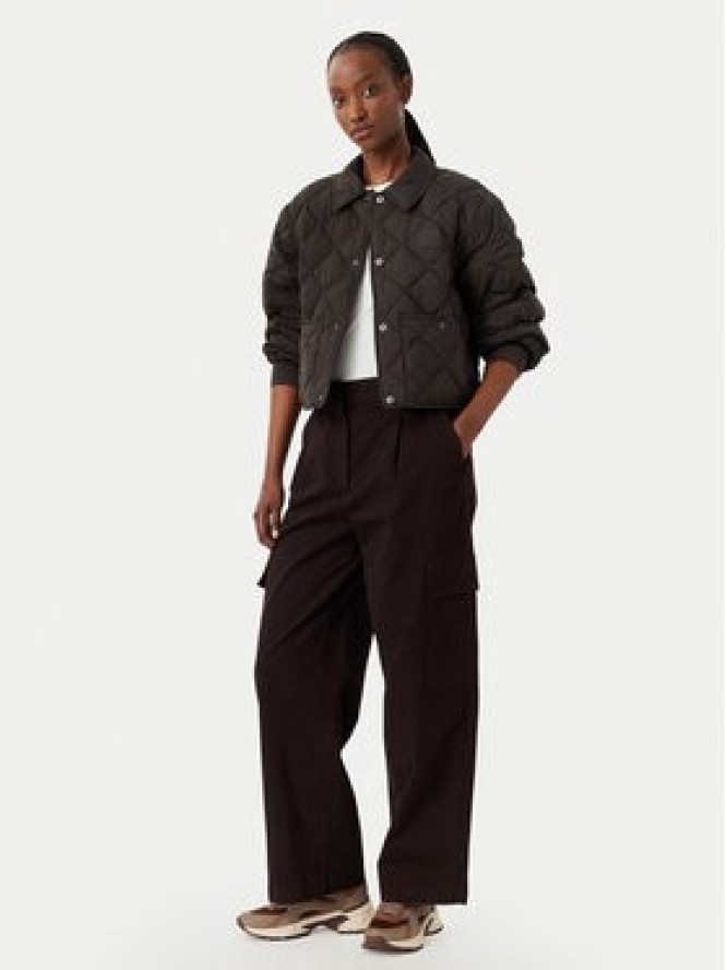 Calvin Klein Jeans Spodnie cargo LV047F623G Brązowy ciemny Relaxed Fit
