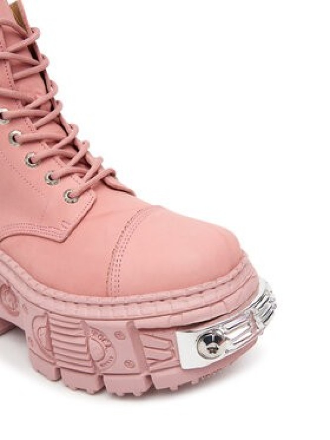 NEW ROCK Trzewiki M-WALL083C-C11 Różowy