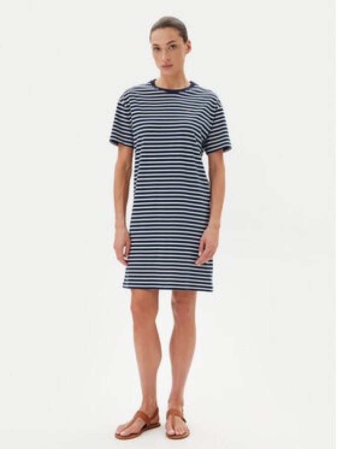 Tommy Hilfiger Sukienka codzienna UW0UW05937 Granatowy Regular Fit
