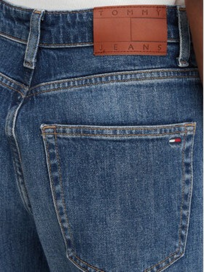 Tommy Jeans Jeansy Layla High Rise DW0DW23157 Niebieski Straight Leg
