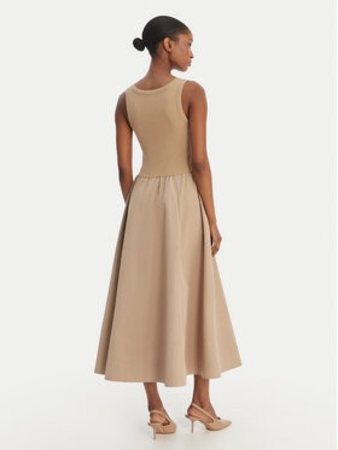 Weekend Max Mara Komplet bluza i sukienka Destino 2615631021 Beżowy Relaxed Fit