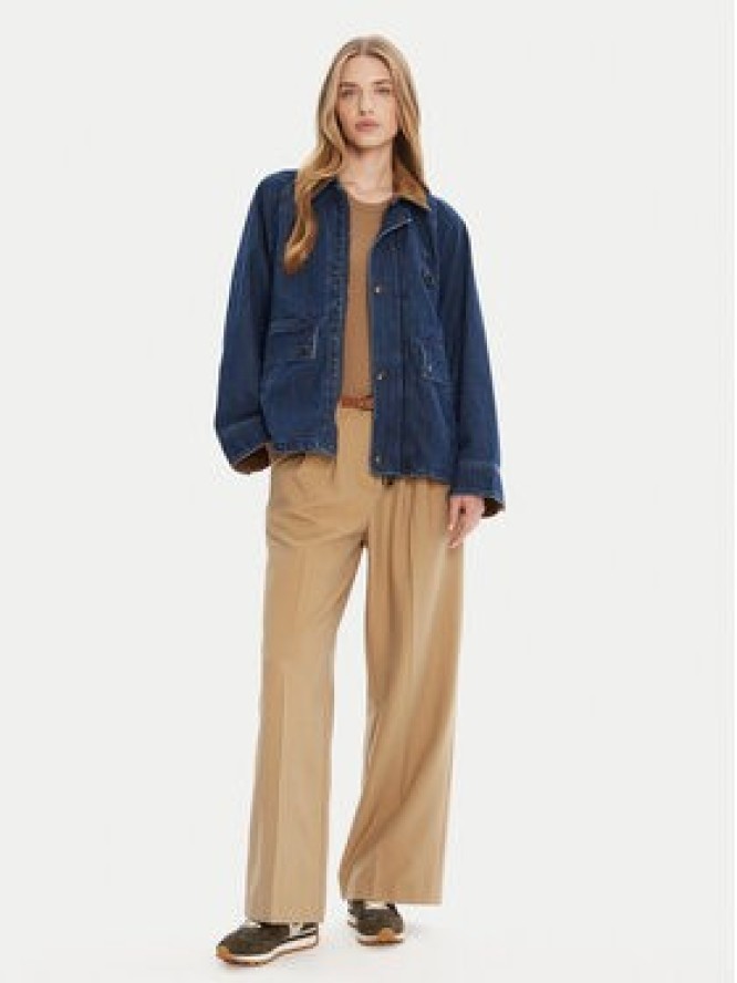 Polo Ralph Lauren Kurtka jeansowa 211971233001 Niebieski Oversize