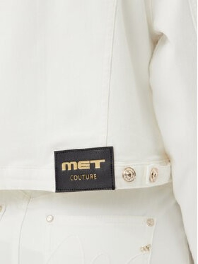 MET Kurtka jeansowa M10 175GC Biały Regular Fit