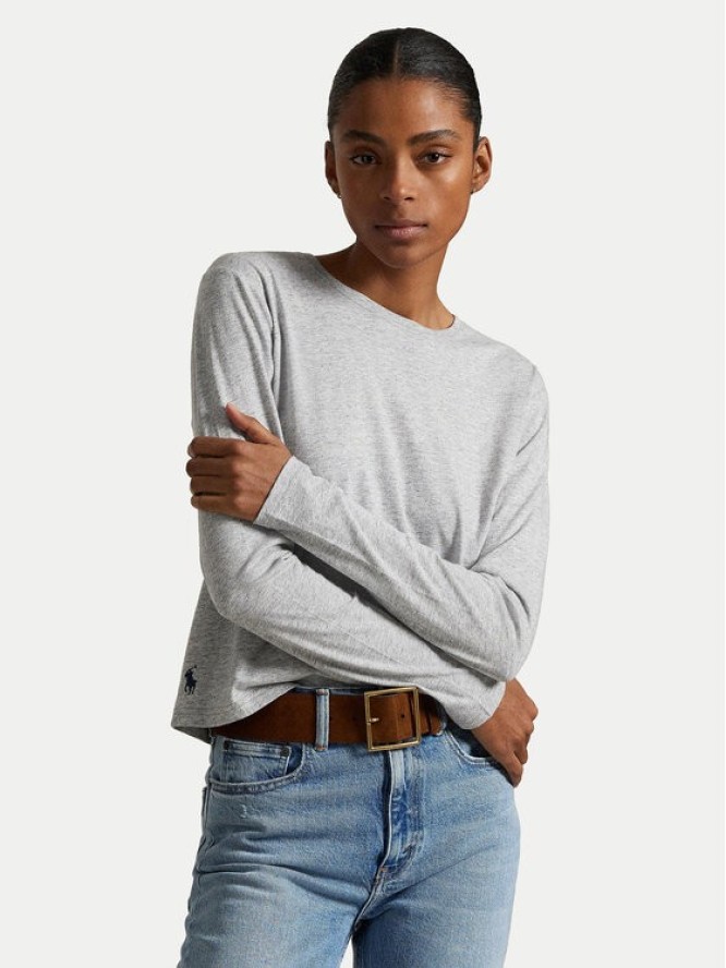 Polo Ralph Lauren Bluzka 211967103003 Szary Classic Fit