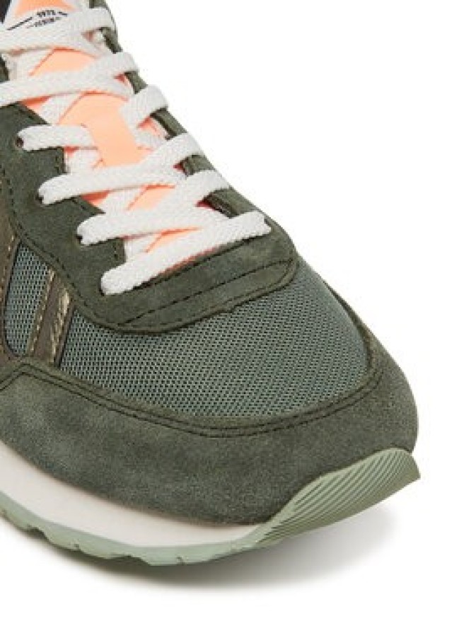 Pepe Jeans Sneakersy Brit Camp W PLS40038 Zielony
