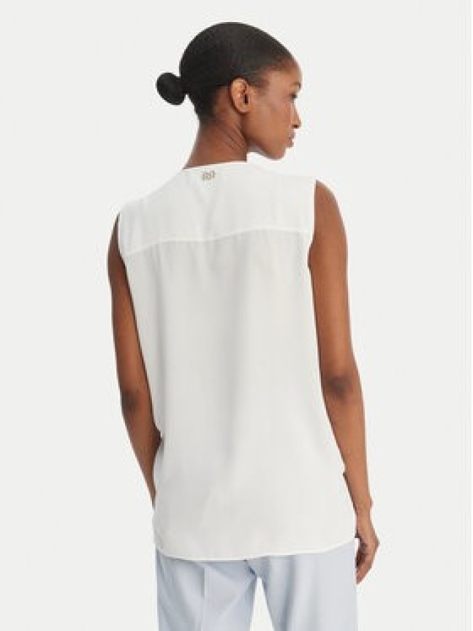 Rinascimento Bluzka CFC0128622003 Biały Regular Fit