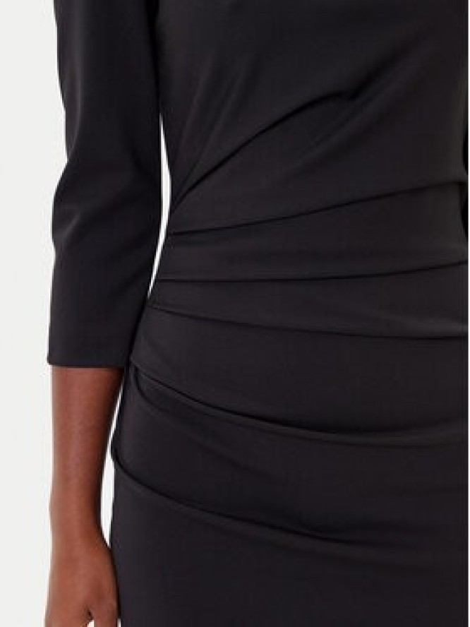 Rinascimento Sukienka koktajlowa CFC0126154003 Czarny Slim Fit
