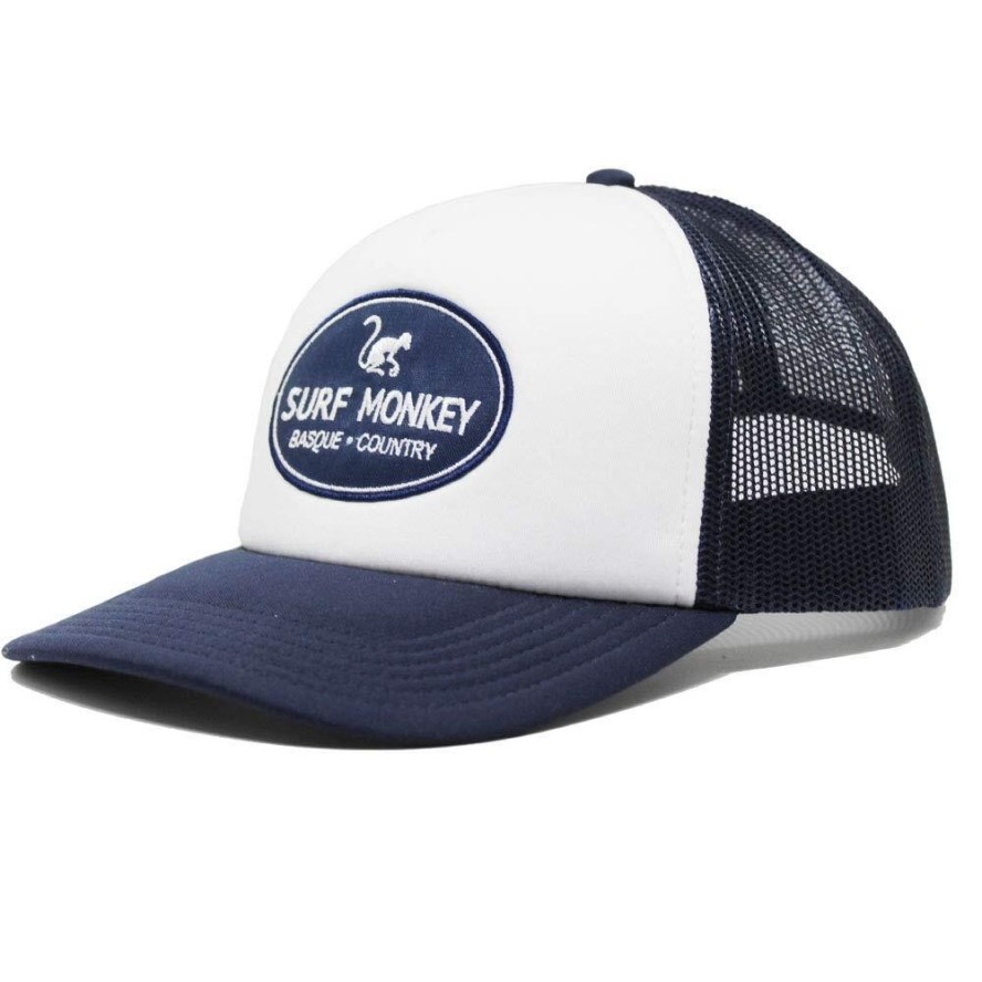 Czapka Trucker - Pikowana / Rozmiar uniwersalny (Granatowy)