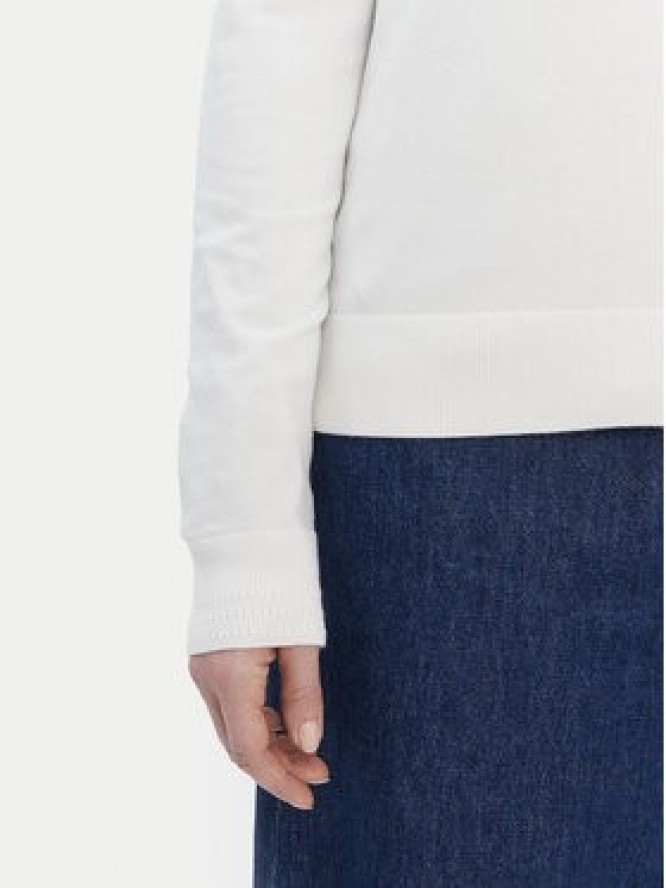 Tommy Hilfiger Sweter WW0WW42049 Biały Regular Fit
