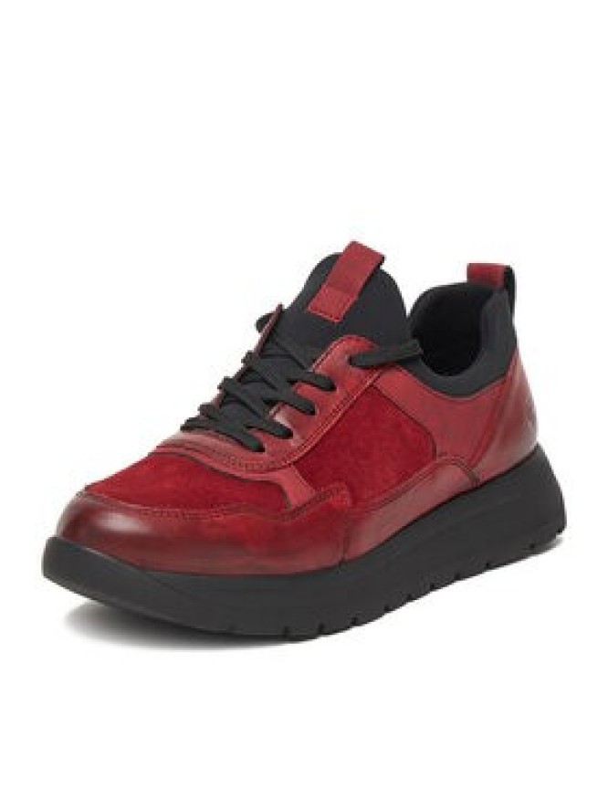 Remonte Sneakersy D2V00-35 Bordowy