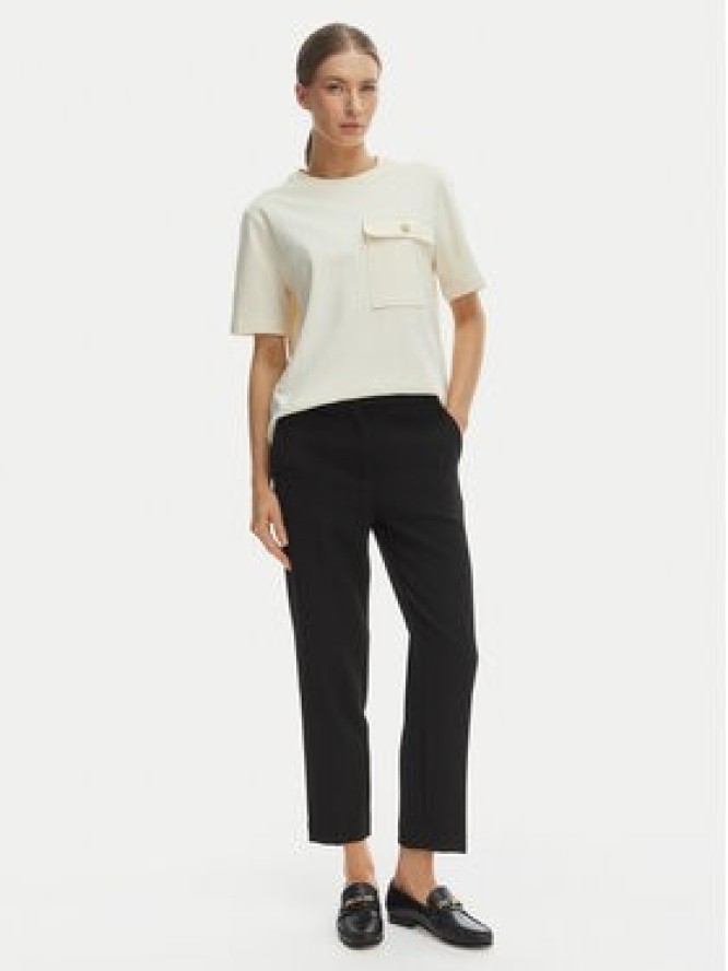 Tommy Hilfiger T-Shirt WW0WW49249 Beżowy Relaxed Fit