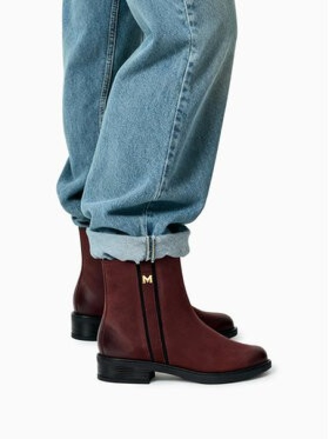 MEXX Botki CEO-MX/032C-WI23 Bordowy