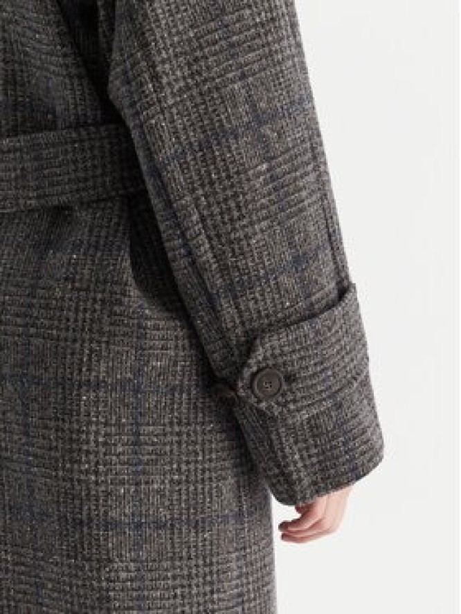 Weekend Max Mara Płaszcz wełniany Sestri 2525016122 Szary Regular Fit