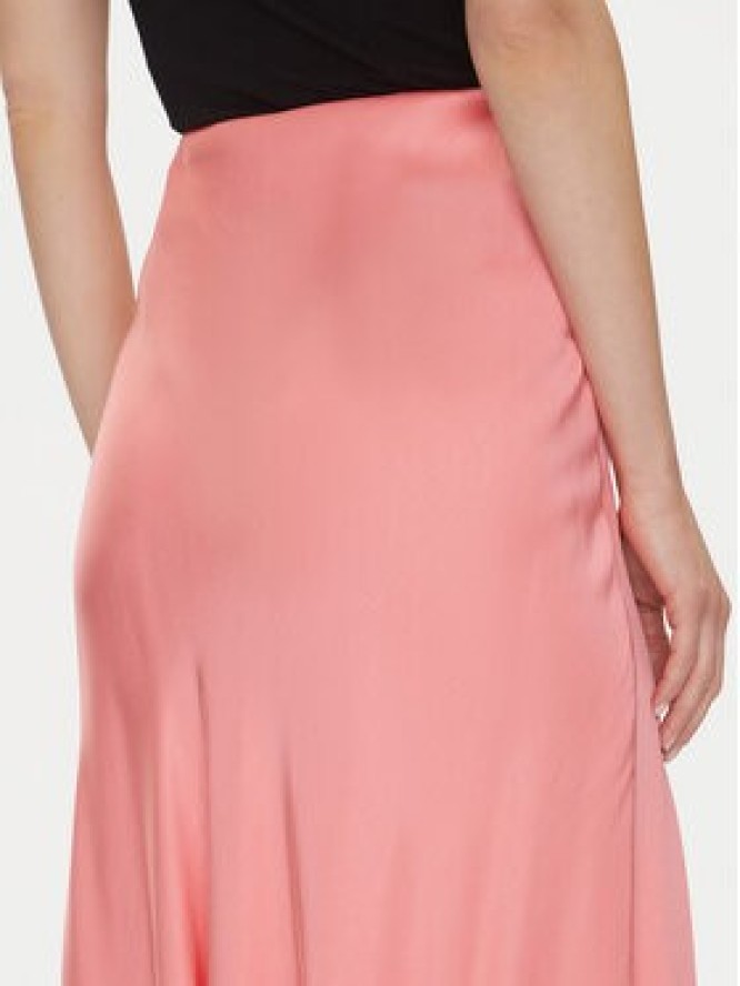 Fracomina Spódnica midi FJ25SG2003W45101 Koralowy Regular Fit