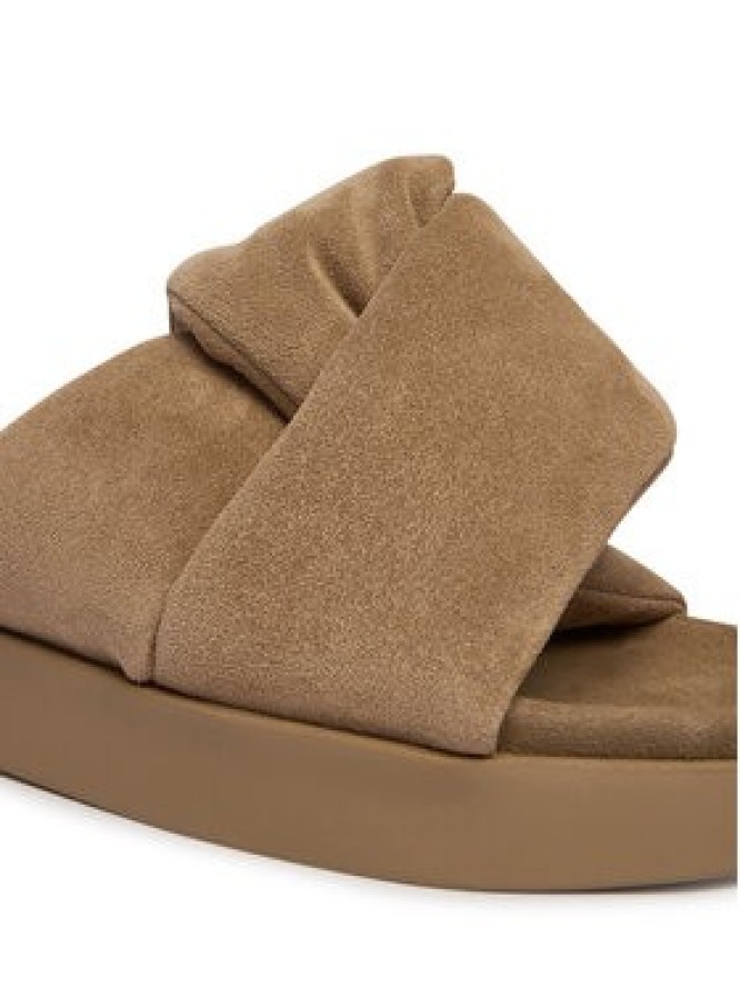 Inuikii Klapki Soft Crossed 1004.003.0401 Beżowy