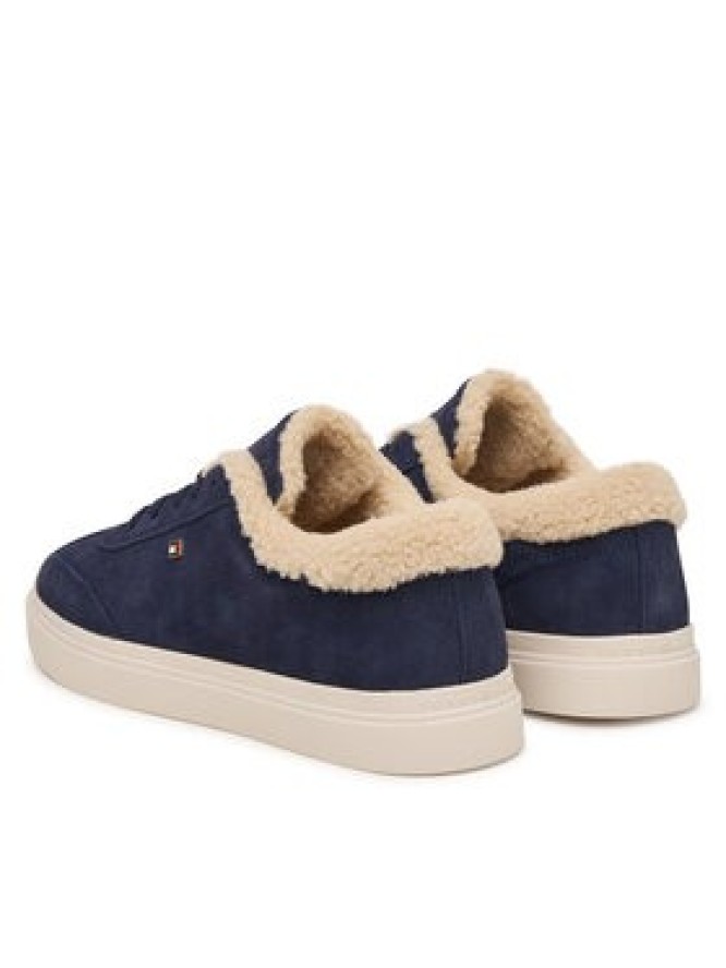 Tommy Hilfiger Sneakersy Th Chic Cupsole Wl FW0FW09597 Granatowy