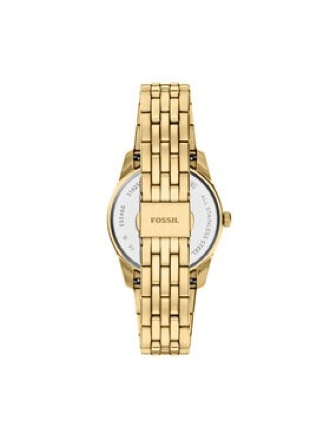 Fossil Zegarek Scarlette ES5460 Złoty