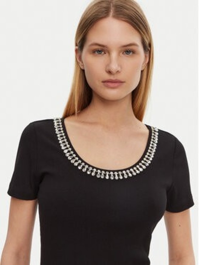 Marciano Guess Bluzka 5RGP18 6299A Czarny Reglan Fit