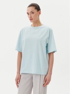 BOSS T-Shirt C_Enis 50523256 Turkusowy Oversize