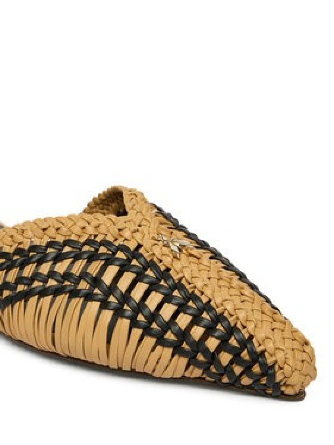 Patrizia Pepe Klapki 8Z0140/L109 Beżowy ciemny