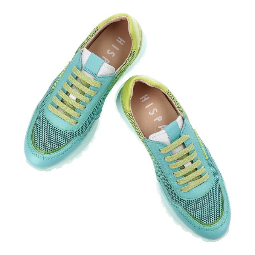 Turkusowe Sneakersy Hispanitas Stylowe Buty Damskie